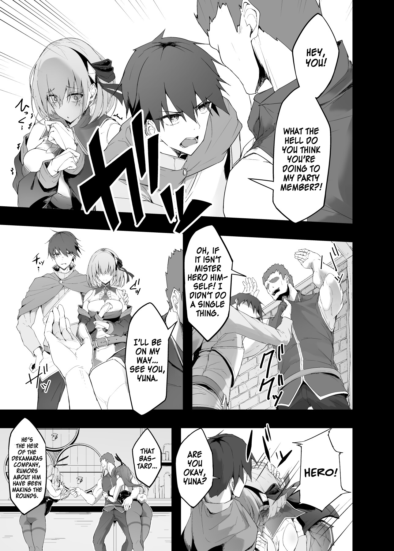 Hentai Manga Comic-The Hero's Girlfriend Gets NTR'd-Read-8